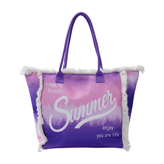 HPSP Handbags, Beach Handbags Female Leisure Shoulder Bags Fashion Purses Vintage Bolsas Women Large Capacity Tote Bag Colorful Outdoor - Christian Art Bag