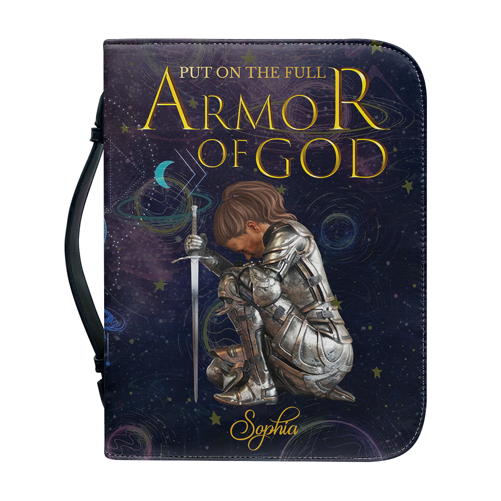 Personalized Bible Covers by CHRISTIANARTBAG: "Put on the Full Armor of GOD"