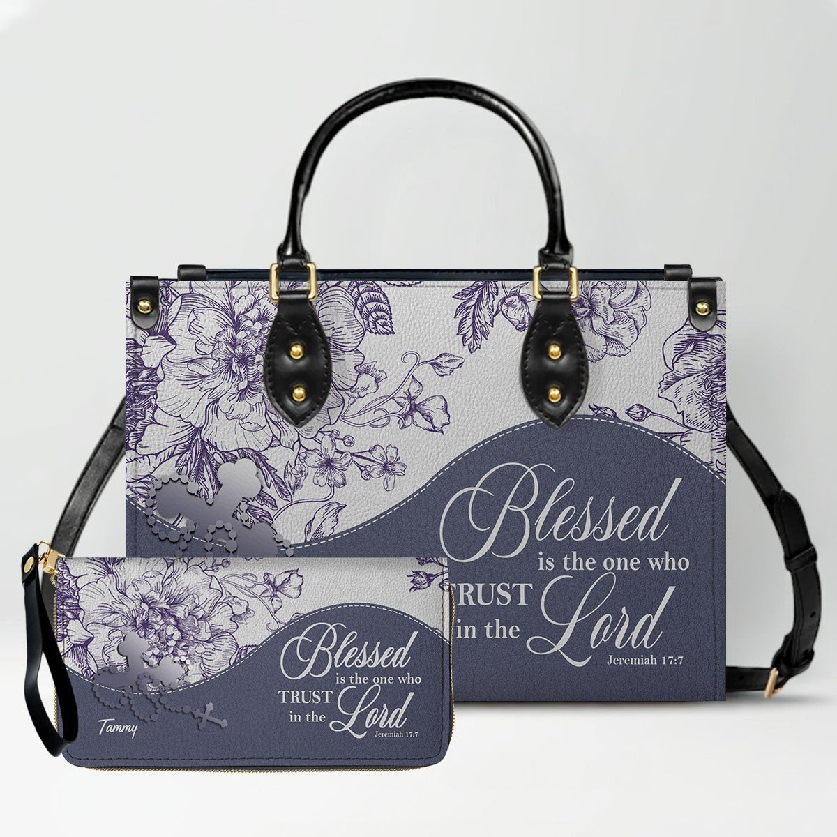 Buy 1 Personalized Leather Handbag, Get 1 Free Clutch – Limited 7 Days