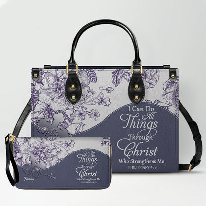 Buy 1 Personalized Leather Handbag, Get 1 Free Clutch – Limited 7 Days