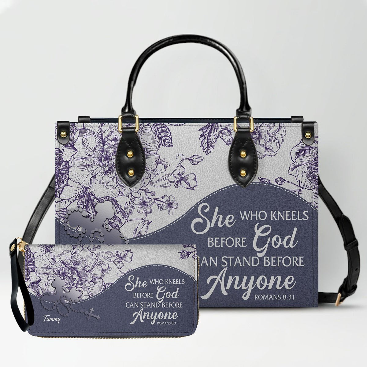 Buy 1 Personalized Leather Handbag, Get 1 Free Clutch – Limited 7 Days