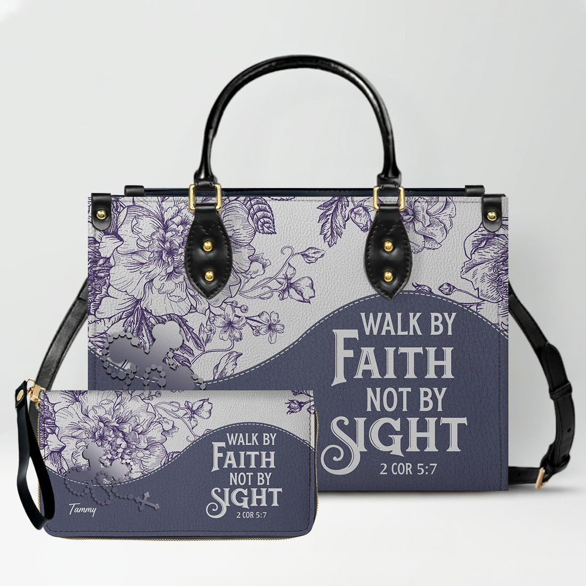 Buy 1 Personalized Leather Handbag, Get 1 Free Clutch – Limited 7 Days