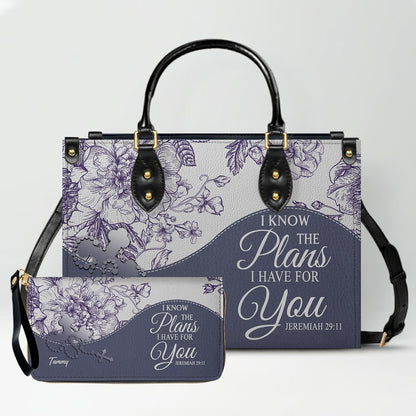 Buy 1 Personalized Leather Handbag, Get 1 Free Clutch – Limited 7 Days