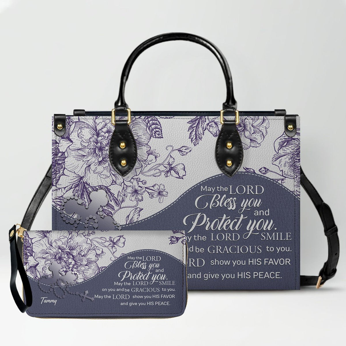 Buy 1 Personalized Leather Handbag, Get 1 Free Clutch – Limited 7 Days