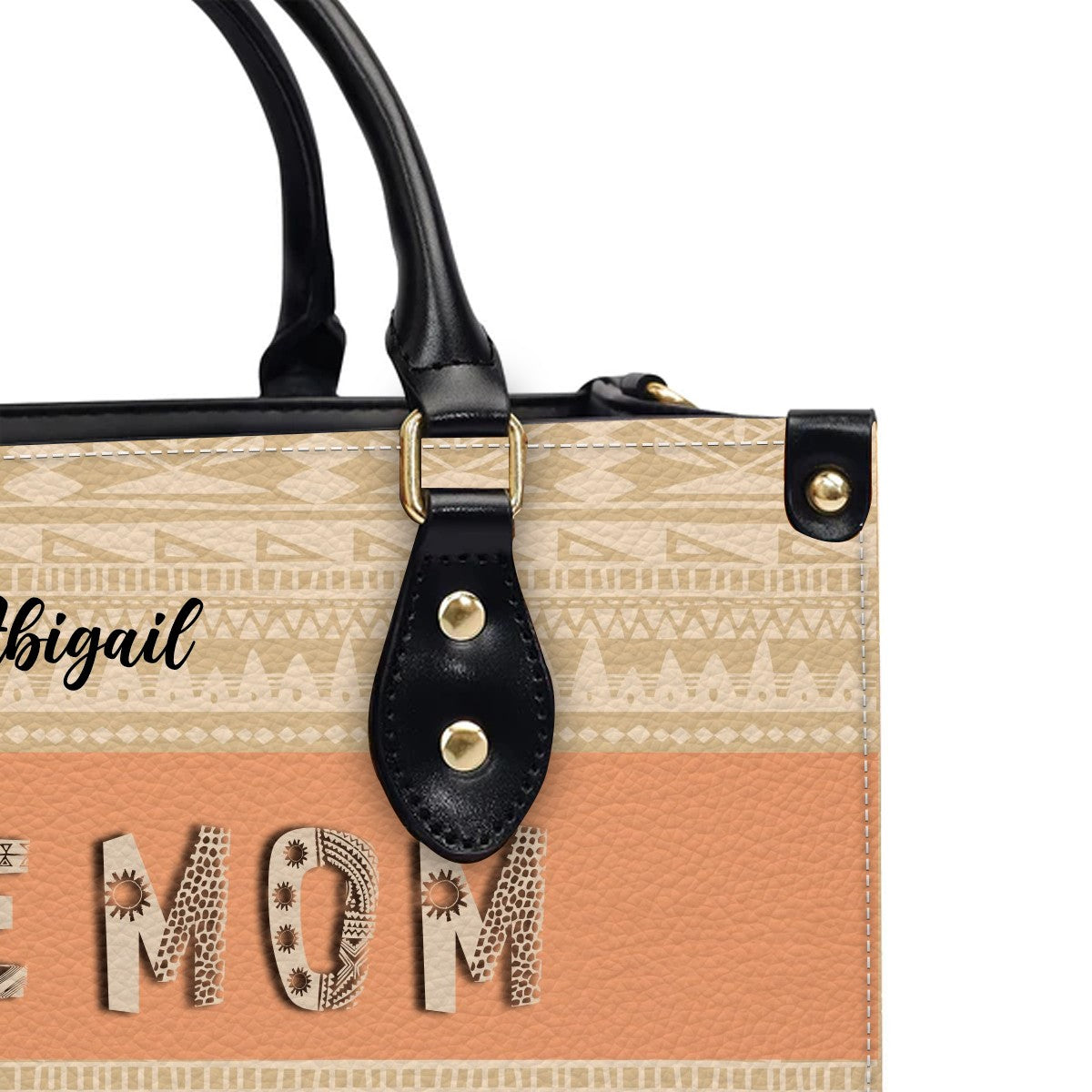 Christianartbag Handbags- DOPE Mom - DOPE Grandma - Personalized Leather Handbag - CABLTB02121224