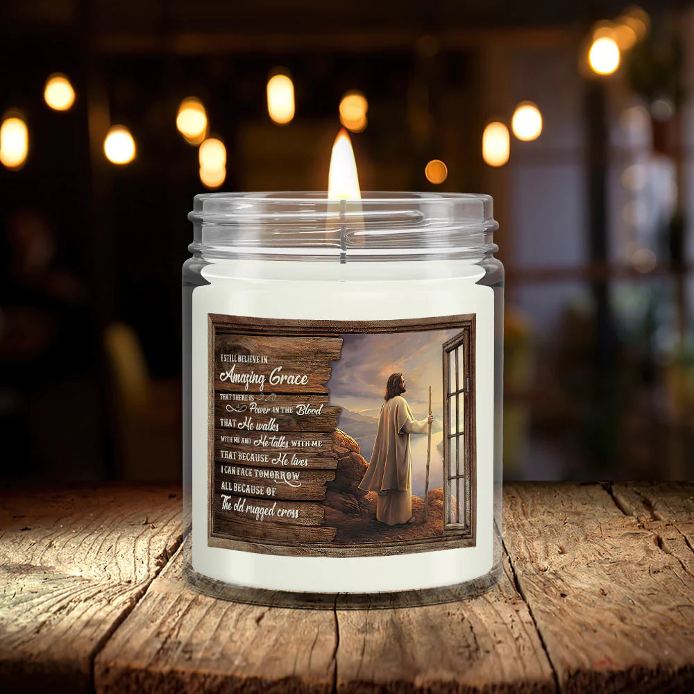 Christianartbag Candles, I Still Believein Amazing Grace, Christian Candles, Bible Verse Candles, Natural Candle, Soy Wax Candle 9oz, Christmas Gift. - Christian Art Bag