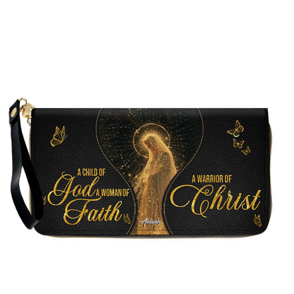 Personalized Christian Leather Handbag & Wallet Set | CHRISTIANARTBAG™ Faith Gift for Women