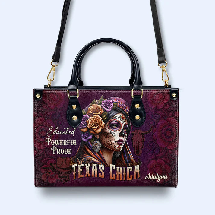 Texas Chic Custom Leather Tote - CHRISTIANARTBAG's Personalized Elegance - CABLTHB05310324.