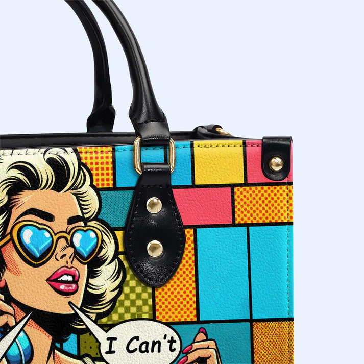 CHRISTIANARTBAG Pop Art #MOMLIFE Leather Handbag - CABLTHB06300324.