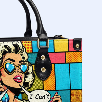 CHRISTIANARTBAG Pop Art #MOMLIFE Leather Handbag - CABLTHB06300324.