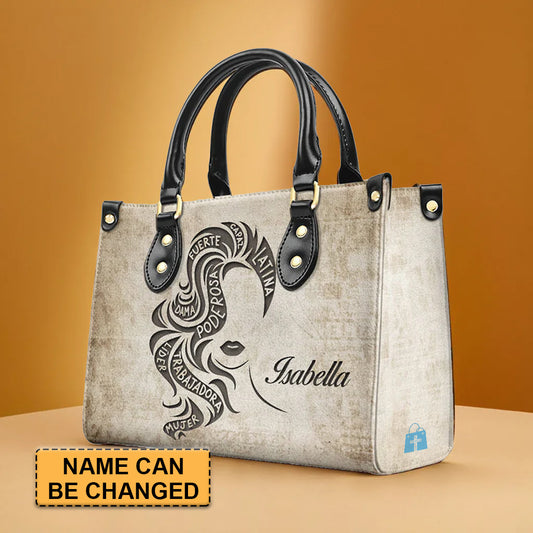 CHRISTIANARTBAG 'Empowered Woman' Personalized Vintage Leather Handbag - CABLTHB15300324.