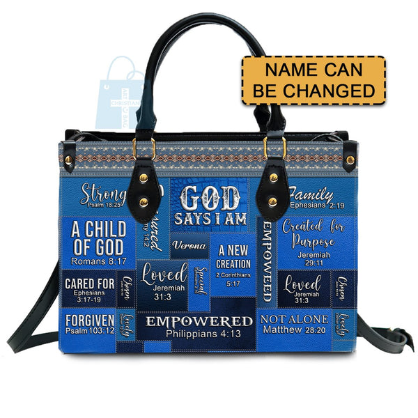 GOD offers 1st 4 Ever - Custom Designed Jamaican Themed Shoulder Handbag