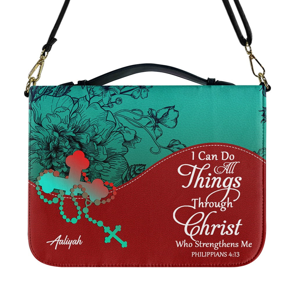 Personalized Christian Bible Cover – Christian Christmas Gift for Women