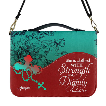 Personalized Christian Bible Cover – Christian Christmas Gift for Women