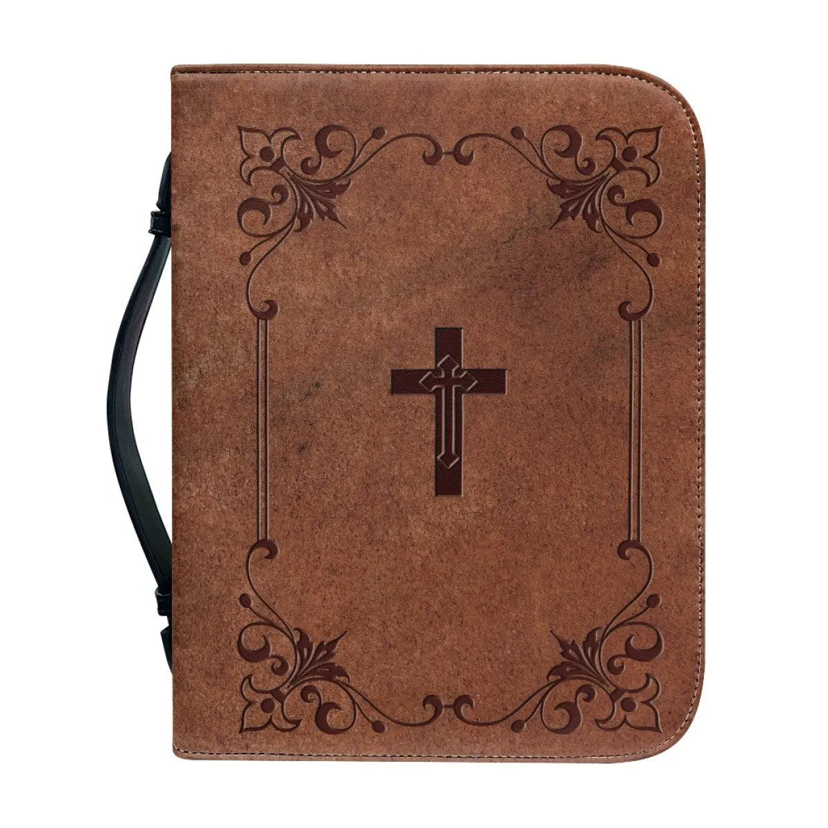 Christianartbag Bible Cover, Classic Leather Print Bible Cover, Personalized Bible Cover, Bible Cover For Men, Christmas Gift, CABBBCV02050823 - Christian Art Bag