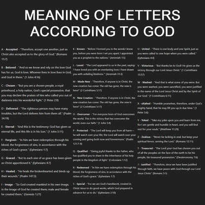 Personalized Canvas Bible Cover with Handle | Custom Christian Book Bag with Zipper | Uncover the sacred meaning of your name