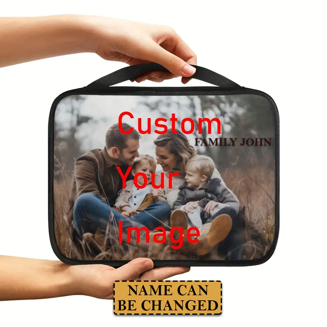 Custom Photo Canvas Bible Cover – Personalize with Your Family Image ...