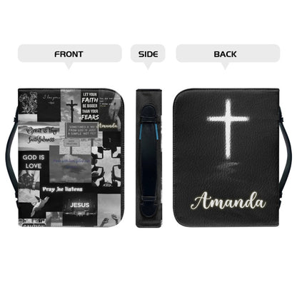 Christianartbag Bible Cover, My Bible Affirmations Bible Cover, Personalized Bible Cover, Daily Bible Cover, Christian Gifts, CAB03281023. - Christian Art Bag