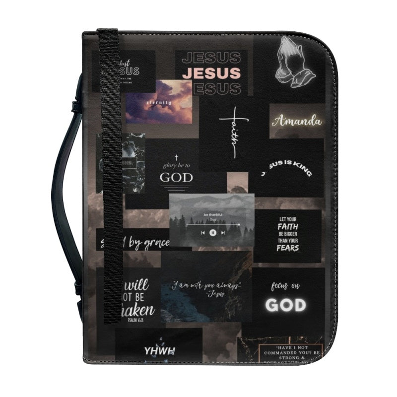 Christianartbag Bible Cover, My Bible Affirmations Bible Cover, Personalized Bible Cover, Daily Bible Cover, Christian Gifts, CAB04281023. - Christian Art Bag