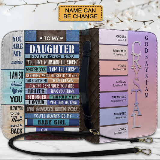 Personalized Bible Cover with Acrostic Name Verse – Custom Faith Gift for [Relationship] – CHRISTIANARTBAG CAB01042026