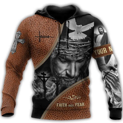 Christianartbag Clothing Unisex Hoodie Jesus Christ 3D Christian 3D Christian Art Bag