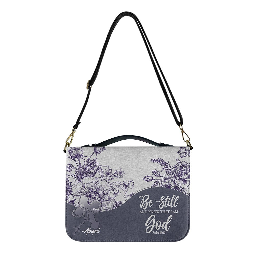 Blessed Is The One Personalized Bible Cover | CHRISTIANARTBAG Custom Scripture Book Cover