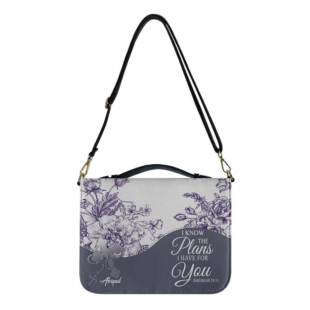 Blessed Is The One Personalized Bible Cover | CHRISTIANARTBAG Custom Scripture Book Cover