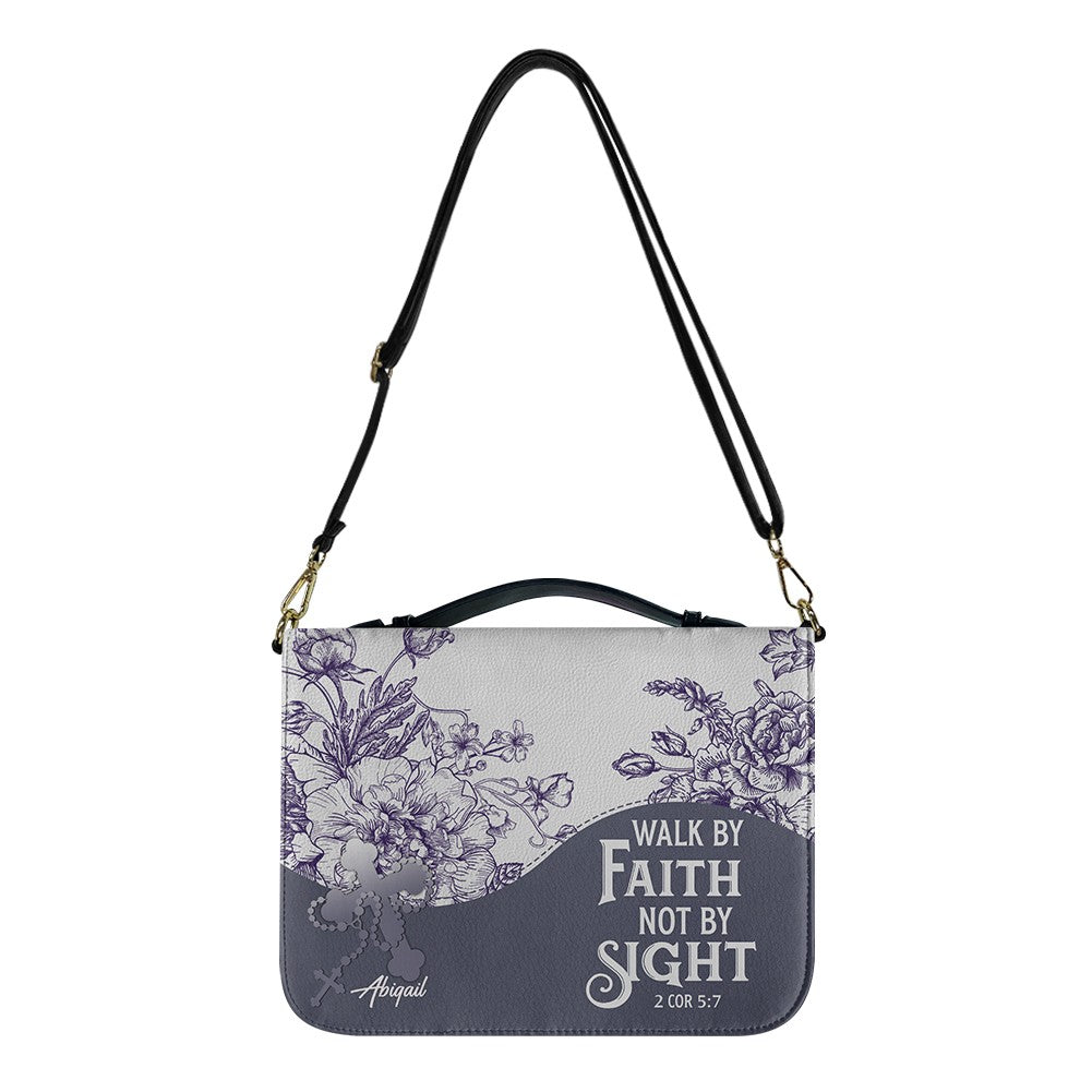 Blessed Is The One Personalized Bible Cover | CHRISTIANARTBAG Custom Scripture Book Cover