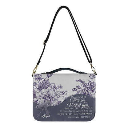 Blessed Is The One Personalized Bible Cover | CHRISTIANARTBAG Custom Scripture Book Cover