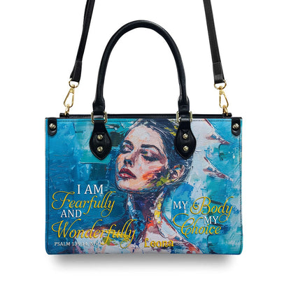 CHRISTIANARTBAG: Personalized Handbags for Women | Custom Leather Bags | My Body My Choice.