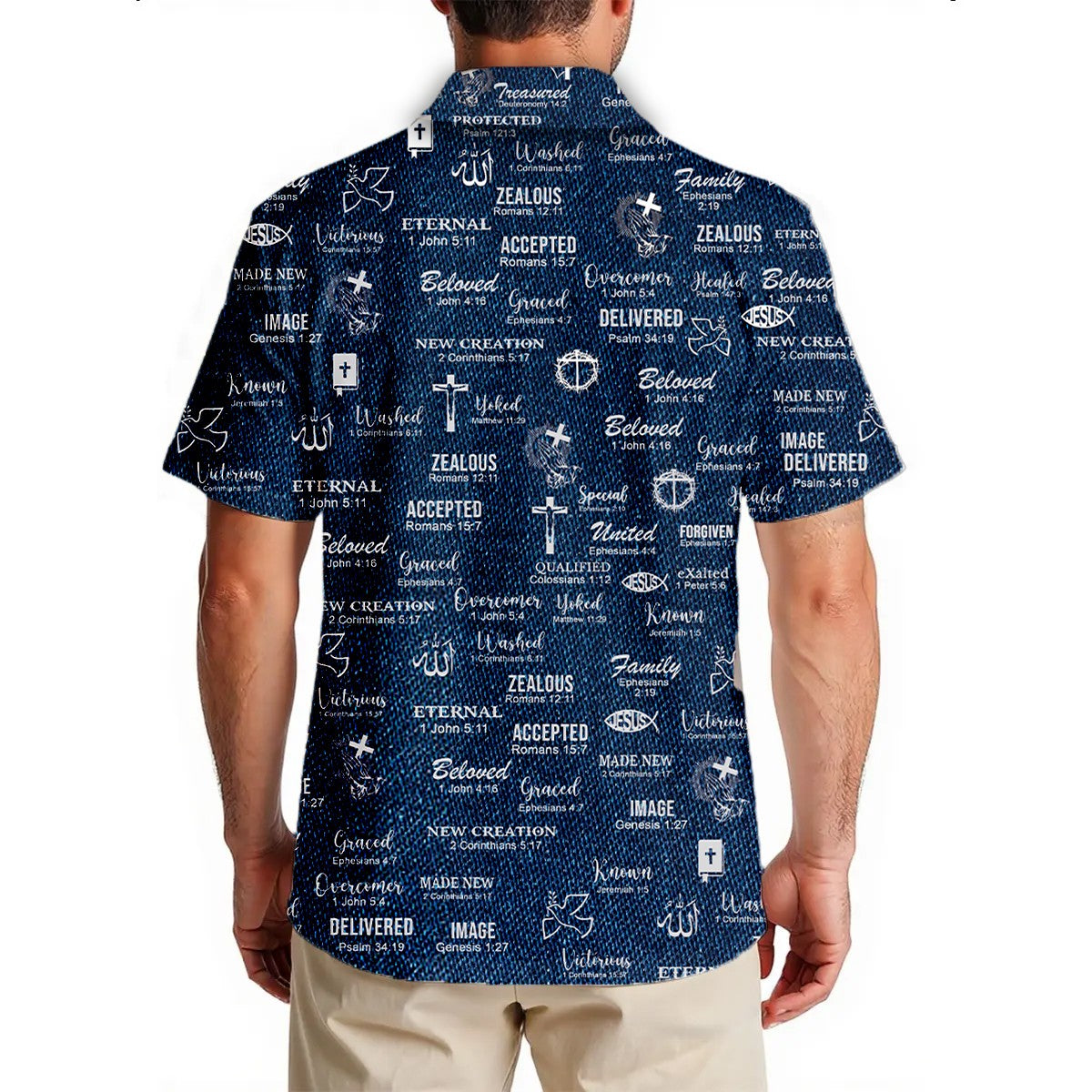 Christianartbag Hawaiian Shirt, GOD Says I Am Hawaiian Shirt, Christian Hawaiian Shirts For Men & Women, CABHWS0181225