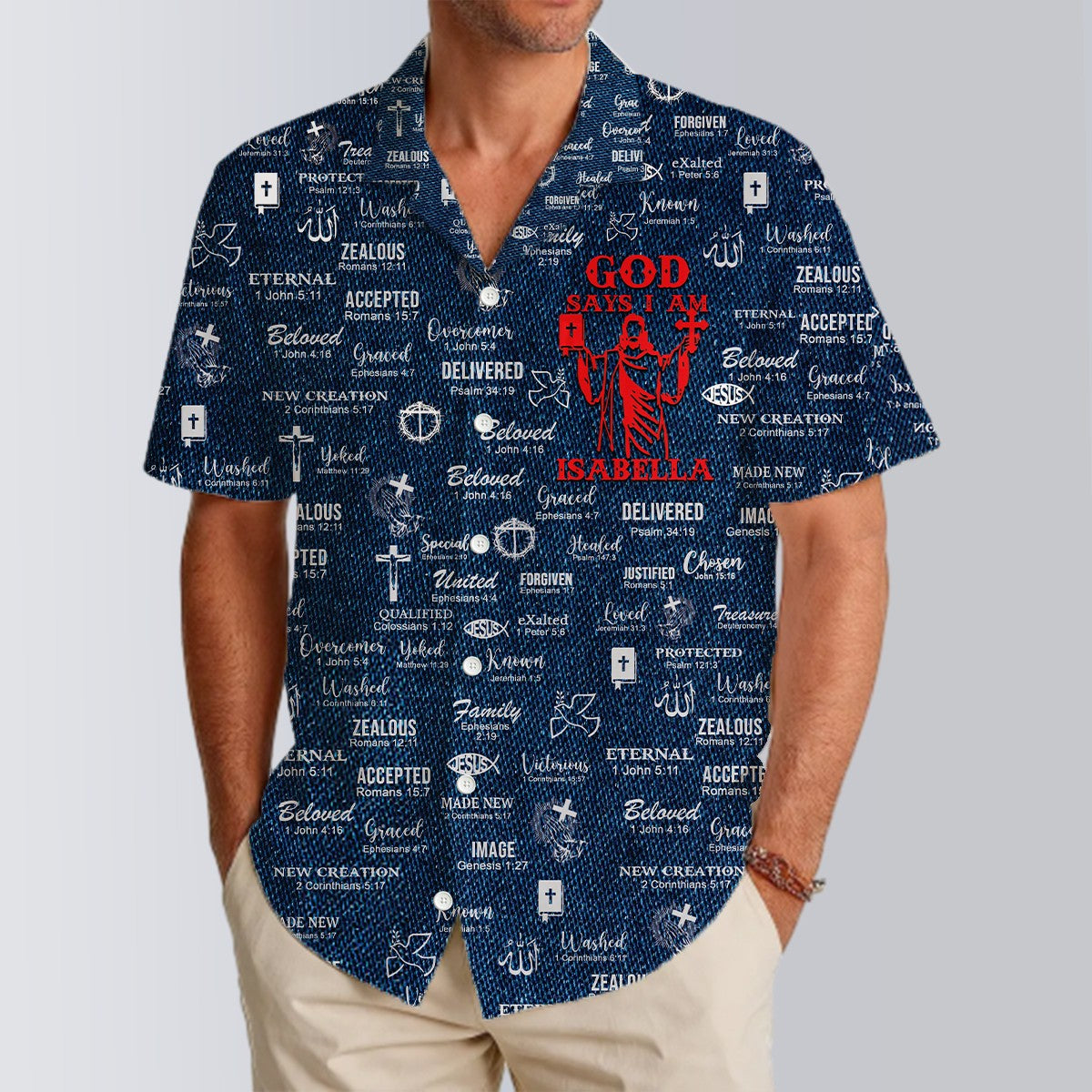 Christianartbag Hawaiian Shirt, GOD Says I Am Hawaiian Shirt, Christian Hawaiian Shirts For Men & Women, CABHWS0181225