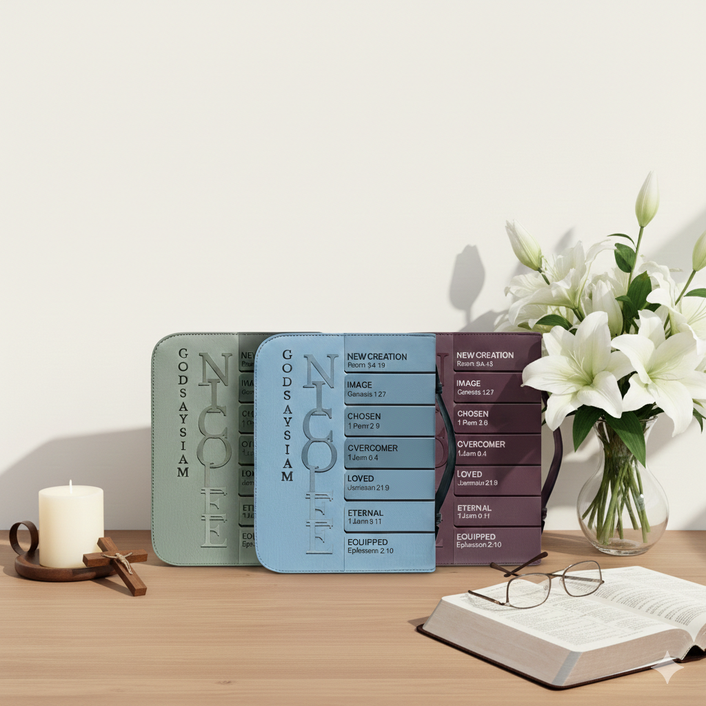 CHRISTIANARTBAG Bible Cover - Uncover the sacred meaning of your name - Personalized Bible Cover, CABBBCV011626