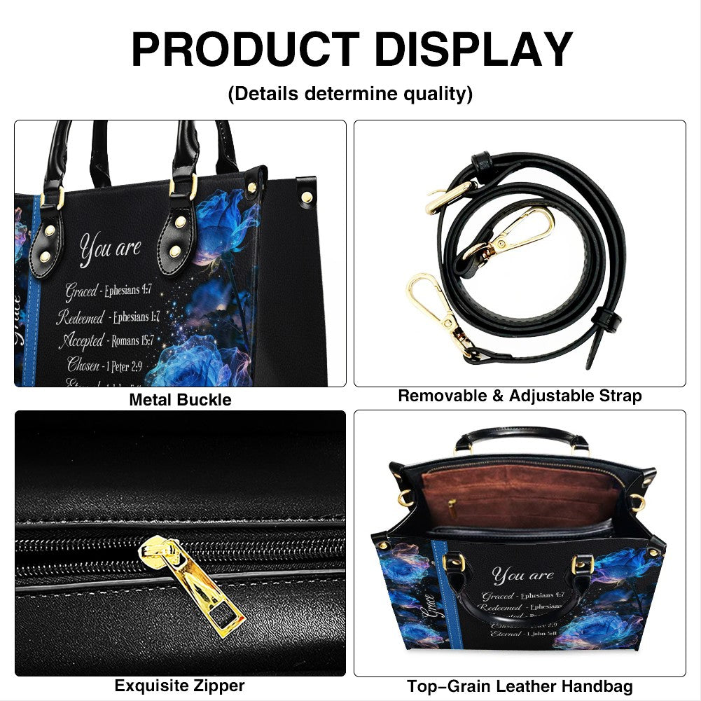 Personalized Leather Handbag with Bible Verses – Custom Christian Gift for Women | CHRISTIANARTBAG CAB010202426