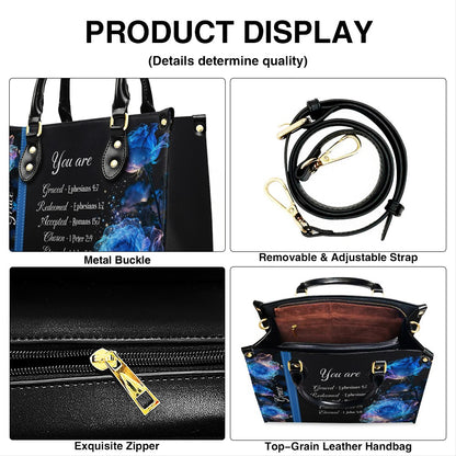 Personalized Leather Handbag with Bible Verses – Custom Christian Gift for Women | CHRISTIANARTBAG CAB010202426