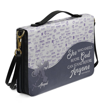 Blessed Is The One Personalized Bible Cover | CHRISTIANARTBAG Custom Scripture Book Cover