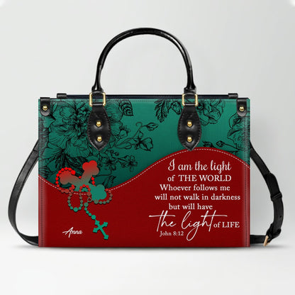 Personalized Christian Leather Handbag – Christian Christmas Gift for Women