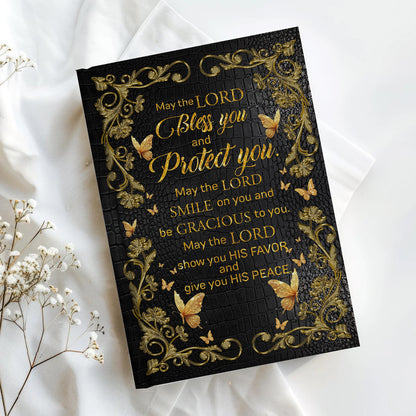 Custom Bible Verse & Name – Inspirational Religious Journal by CHRISTIANARTBAG | Personalized Leather Notebook