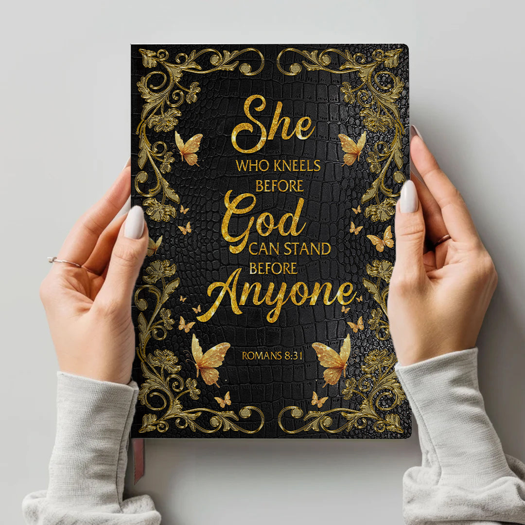 Custom Bible Verse & Name – Inspirational Religious Journal by CHRISTIANARTBAG | Personalized Leather Notebook