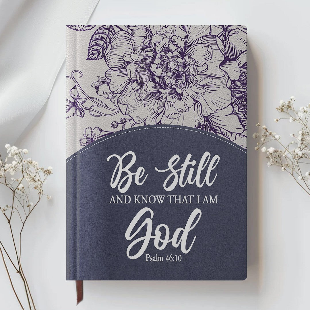 Personalized Leather Notebook for Women – Custom Bible Verse Purse and Name | CHRISTIANARTBAG Faith Journal