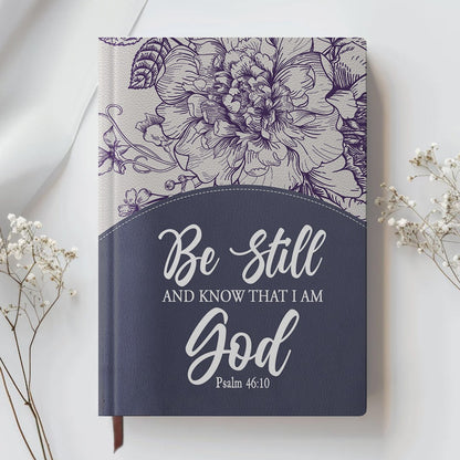 Personalized Leather Notebook for Women – Custom Bible Verse Purse and Name | CHRISTIANARTBAG Faith Journal