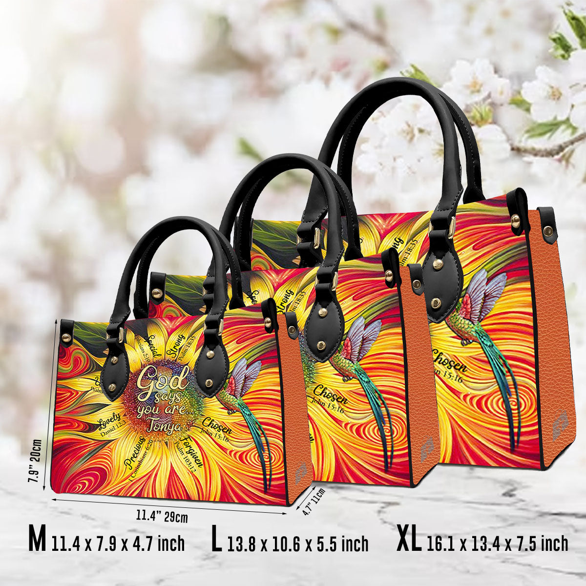 Sunflower leather online handbags