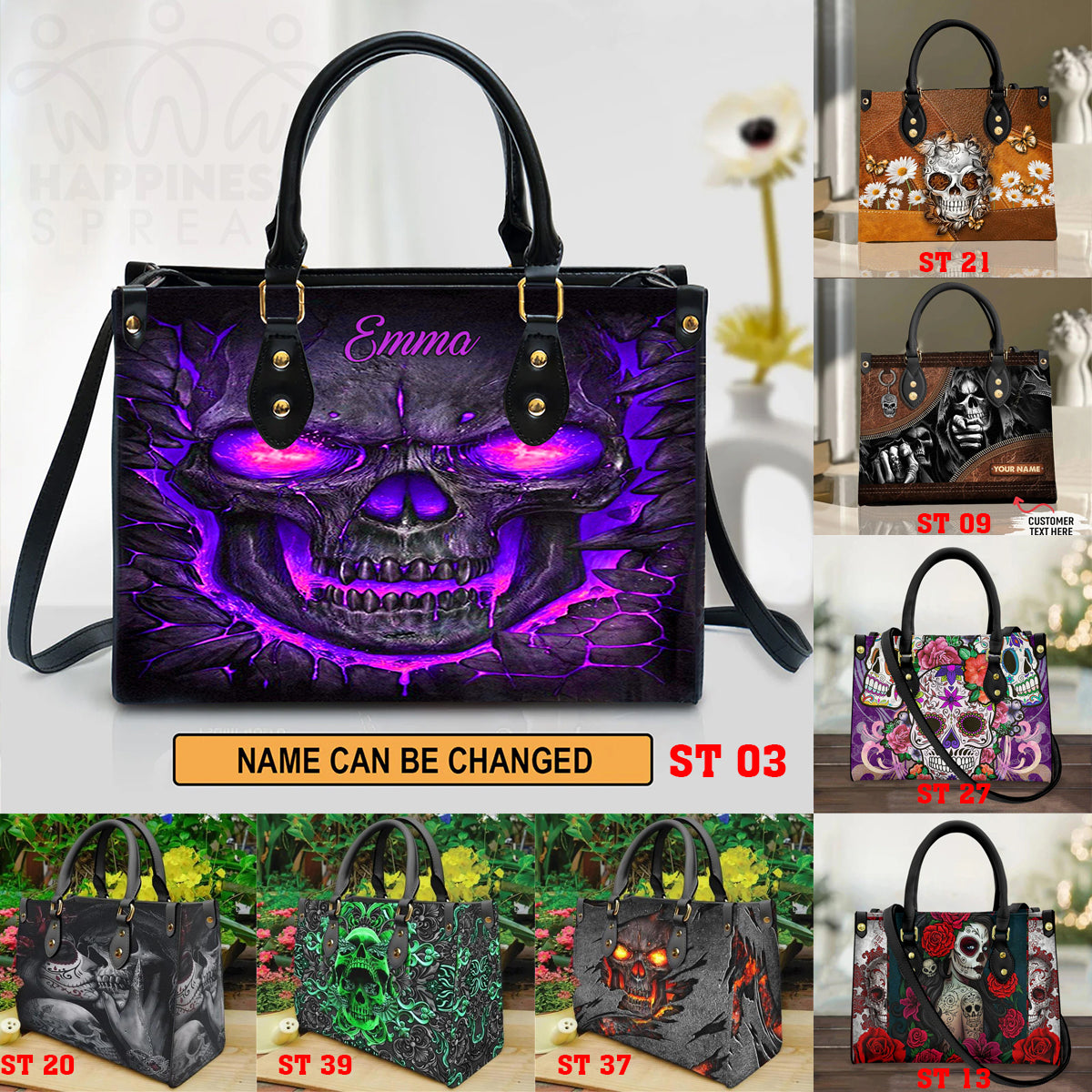 Women Luxury Leather Casual Handbag Ladies Top-Handle High Quality