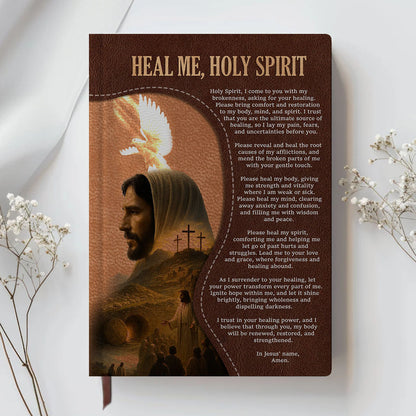 Personalized Leather Prayer Notebook – Christian Journal with Bible Verses | CHRISTIANARTBAG