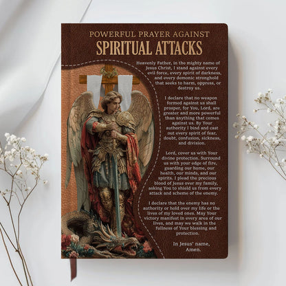 Personalized Leather Prayer Notebook – Christian Journal with Bible Verses | CHRISTIANARTBAG