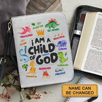 Christianartbag Bible Cover for Children, GOD Says I Am Bible Cover for Children, Cute Animal Bible Cover, Personalized Bible Cover, Bible Cover For Kids, Christian Gifts for Kids, CABCK01191023