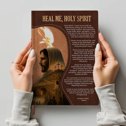 Personalized Leather Prayer Notebook – Christian Journal with Bible Verses | CHRISTIANARTBAG