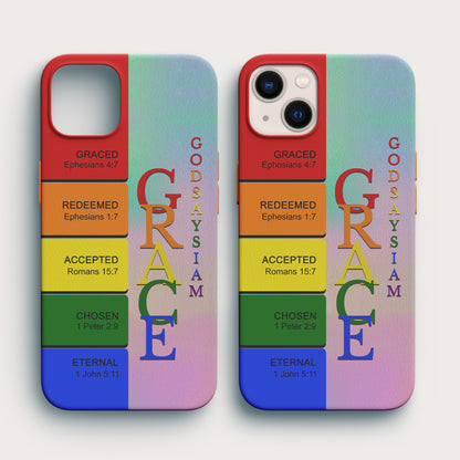 Christianartbag Phone Case, Uncover the sacred meaning of your name, Personalized Phone Case, Christian Phone Case,  Jesus Phone Case,  Bible Verse Phone Case.