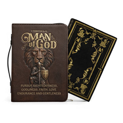 Christianart Bible Cover - Way Maker Miracle Worker - Personalized Gifts for Pastor - Gifts For Men - CABBBCV21060324.