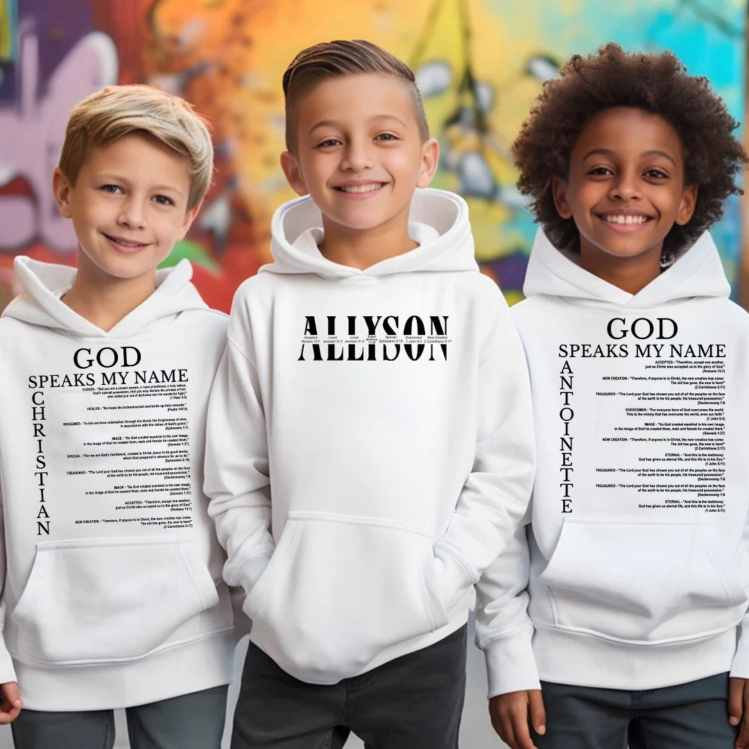 CHRISTIANARTBAG Personalized T-Shirt For Kids: Uncover the sacred meaning of your name - Personalized T-Shirt - CAB111024.